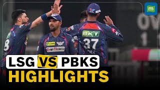 IPL 2024 Match 11 Highlights  LSG Beats Punjab Kings By 21 Runs [upl. by Brandy]