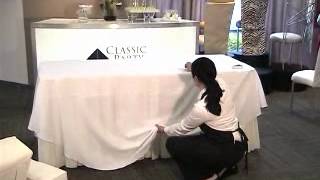 How to add an elegant touch to your buffet tablewmv [upl. by Ashlan]