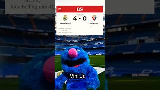 REAL MADRID GOLEA AL OSASUNA 40 CON HAT TRICK DE VINICIUS JR en la Liga Barcelona Milán [upl. by Anorahs865]