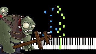 Graze The Roof Plants Vs Zombies  Piano Cover MaruPiano Arr [upl. by Leimad477]