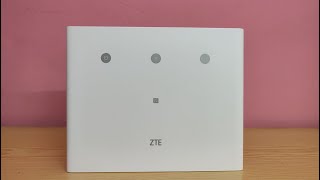 ZTE MF296R 4G 300mbps APN Test [upl. by Woodhead128]