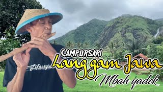 Langgam Campursari Bikin Gayeng  Mbah Yadek Cover Suling [upl. by Alhsa]