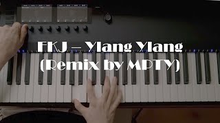 FKJ  Ylang Ylang Remix Live Performance [upl. by Holey]