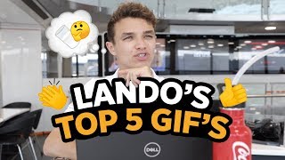 Landos top five GIFs of 2019 so far [upl. by Godard]