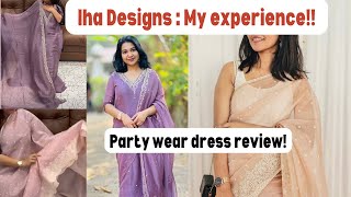 Iha Designs Review  Partywear dress haul malayalam Ihadesigns alappuzha  partyweardress [upl. by Morris]