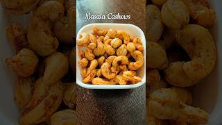 Masala Cashews  Masala Kaju youtubeshortsshorts trending food recipe reelsfoodie easy eat [upl. by Endor989]