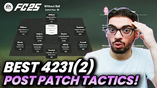 POST PATCH BEST META 42312 FORMATION AND CUSTOM TACTICS  FC 25 ULTIMATE TEAM [upl. by Ylatfen]