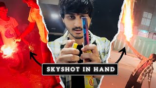 SKYSHOT Hath Mai Chala Diya 😱  Parag Joshi Vlogs [upl. by Tarttan630]