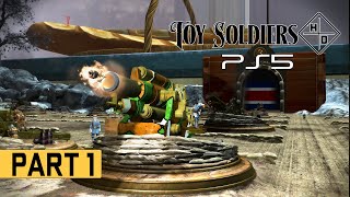 Toy Soldiers HD PS5 Walkthrough Gameplay Part 1 The Great War Begins No Commentary [upl. by Atiruam]