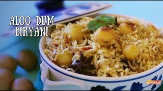 Aloo Dum Biryani  Veg Biryani [upl. by Nairadal686]