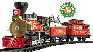 Vintage Lionel GGauge Christmas Holiday BatteryPowered Train Set Unboxing amp Review [upl. by Ardis]