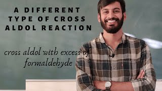 Cross Aldol with excess of formaldehyde  JEE AND NEET CLASS12 [upl. by Ettedualc]