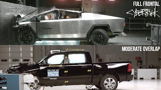 Tesla Cybertruck Crash Test and Safety [upl. by Ojyllek910]