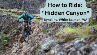 How to quotHidden Trailquot at Syncline White Salmon [upl. by Nauqyaj293]