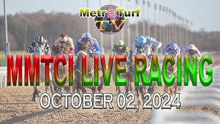 02 October 2024  Philippines Horse Racing Live  Metro Manila Turf Club Inc [upl. by Nnalorac933]