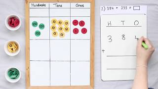 Column Addition Explained  Regrouping Tens  Year 3 Maths [upl. by Lleinnad]