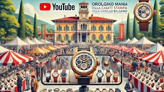 Fiera di Orologiko  Villa Casati Stampa  3 novembre 2024 [upl. by Eetsirk535]