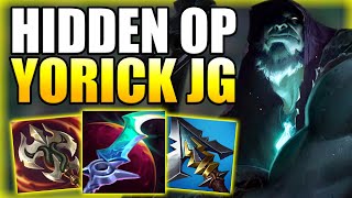 YORICK JUNGLE IS ONE OF THE STRONGEST PICKS YOUVE NEVER SEEN  Best BuildRunes League of Legends [upl. by Hilario917]