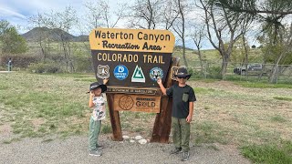 Waterton Canyon Trail Jefferson County Colorado Family time waterton trail walking [upl. by Brandais]