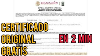 Como Descargar Certificado original Legalizado Secundaria Bachillerato Prescolar Primaria Gratis [upl. by Eiramanel]