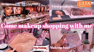 Come makeup shopping with me ♡  Ulta Tj maxx amp Marshall’s  haul at the end viral products [upl. by Adina]