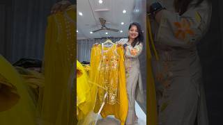 PEPLUM GHARARA FOR HALDI ♥️ethnicwearbypriyanka3113 shorts haldioutfits wedding wedding [upl. by Tressa536]