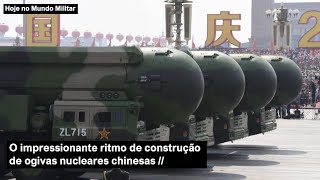 O impressionante ritmo de construção de ogivas nucleares da China [upl. by Harry]