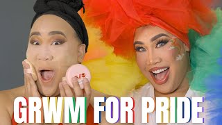 PRIDE GET READY WITH ME  PatrickStarrr [upl. by Phillips89]