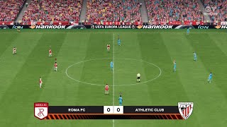 Roma vs Athletic Bilbao 26092024 UEFA Europa League EA FC 24 [upl. by Eicnan476]