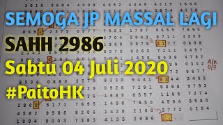 TARIKAN PAITO HK HARI INI 04 JULI 2020  BOCORAN TOGEL HONGKONG MALAM INI [upl. by Oleg555]