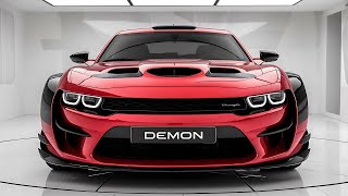 FIRST LOOK  2025 Dodge Demon Officially RedesignRevealed Design Performance amp Features [upl. by Jimmy]