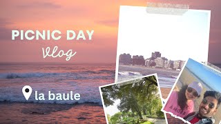 La BauleEscoublac  Parc des Dryades  Beach  daily vlog  Picnic  indian couple in France [upl. by Etteiram]