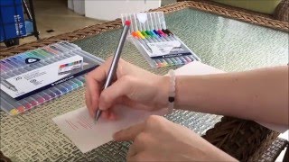 Staedtler Fineliners REVIEW [upl. by Niall]