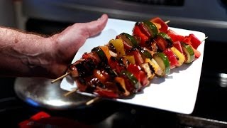 How To Make Vegetable Kabobs [upl. by Cinderella129]