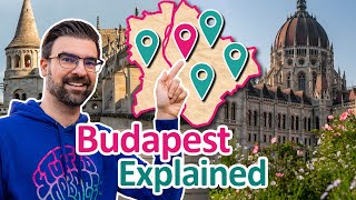 Budapest Areas Explained Where to Stay and What are the Attractions  Hungary Travel Guide [upl. by Annaihr]