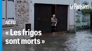 Les habitants de SeineetMarne face aux dégâts de la tempête Kirk [upl. by Capriola]