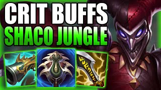 THE CRIT ITEM CHANGES MAKE AD SHACO JUNGLE SO MUCH STRONGER  Gameplay Guide League of Legends [upl. by Akram]