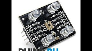 Датчик цвета TCS3200 подключение к Arduino [upl. by Peper]