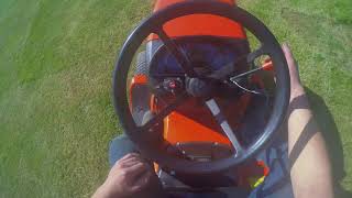 GoPro  Kubota G2311 diesel ride on mower for sale [upl. by Nnaillij127]