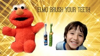 Sesame Street Elmos World Brush Teeth Song [upl. by Lechner515]