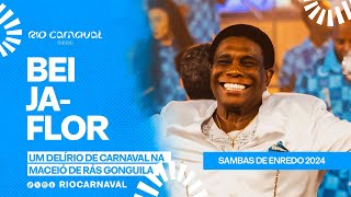 BEIJAFLOR Carnaval 2024  Sambas de Enredo  Clipe Oficial [upl. by Aihsar]