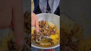 Shami Pook Gilani 😋 food villagecuisine chickendishrecipe cooking villagecooking chickenrecipe [upl. by Suhpoelc850]