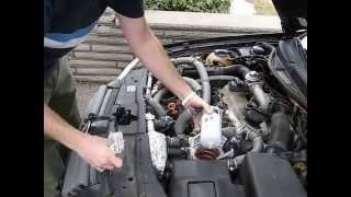 2001 VW Jetta Diesel  GreaseCar demo 1 of 3 [upl. by Annasiul352]