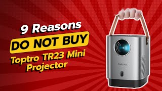 DONT BUY Toptro TR23 Mini Projector WITHOUT WATCHING THIS 🚫📽️ [upl. by Aldredge]