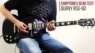 Burny RSG60 Made in Japan SG  Playthrough [upl. by Notyard455]