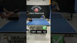 Backhand Topspin Correct Technique✅💯 Table Tennis [upl. by Ahsiemak845]