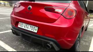 Giulietta QV Ragazzon exhaust valve remote control [upl. by Asenav]