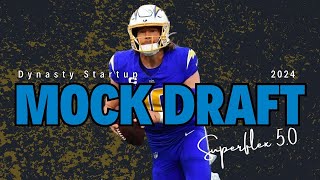 FFU 10Round Dynasty Startup Mock Draft 50 [upl. by Ailisab]