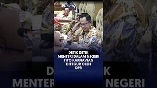 Tito Karnavian Ditegur Oleh DPR Karena Asik Ngobrol shorts news beritaterkini titokarnavian [upl. by Aninad418]