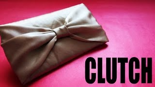 DIY  Bolso de mano clutch  patrón [upl. by Blasien447]